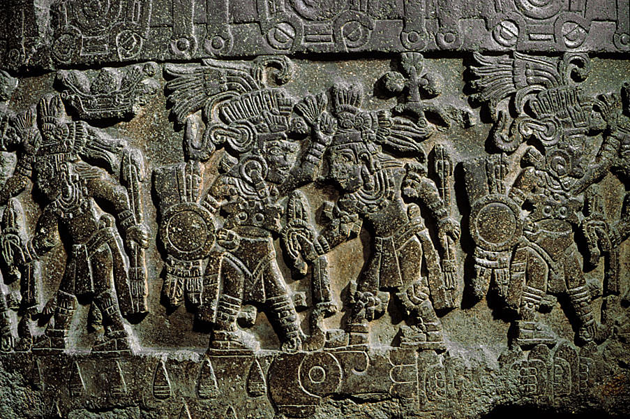 Piedra de Tízoc (detalle)
Mexica (Azteca)
Postclásico tardío (1325-1521 D.C.) 
